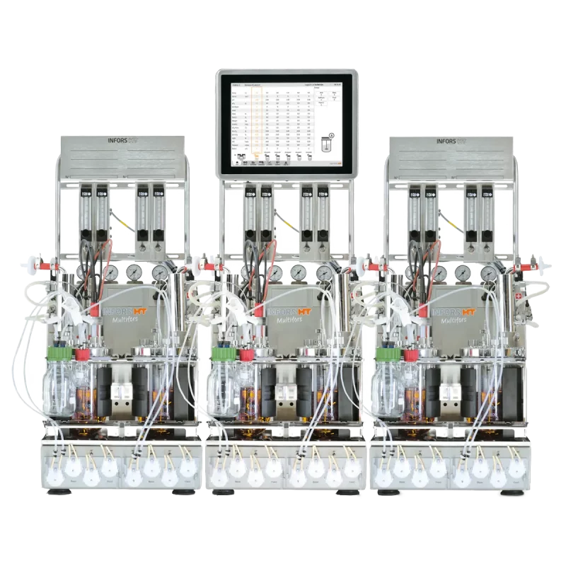 Bioreattori paralleli MULTIFORS - INFORS HT